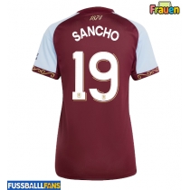 Aston Villa Jadon Sancho #19 Heimtrikot Frauen 2025-26 Kurzarm